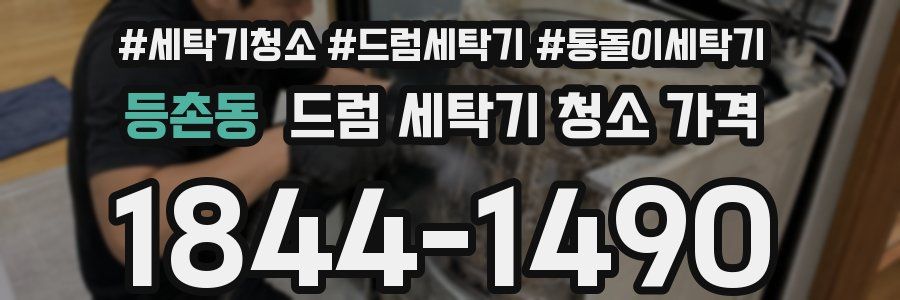 등촌동 드럼 세탁기 청소 가격