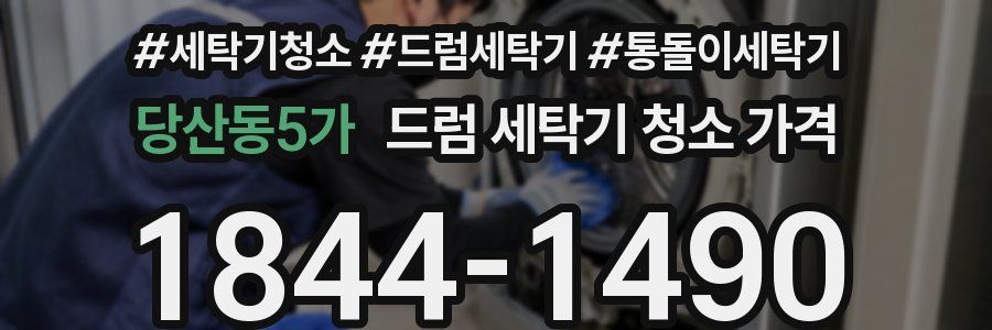 당산동5가 드럼 세탁기 청소 가격