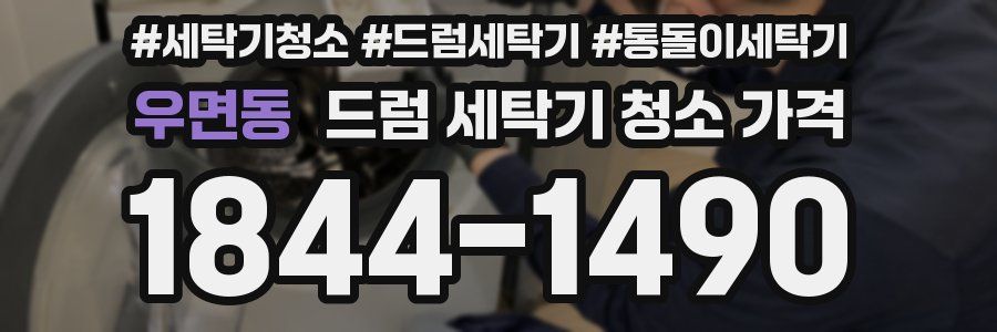 우면동 드럼 세탁기 청소 가격