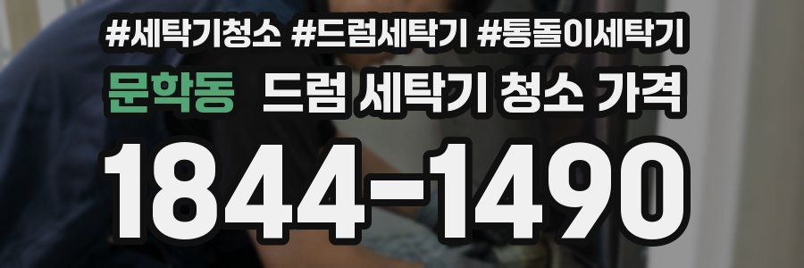 문학동 드럼 세탁기 청소 가격