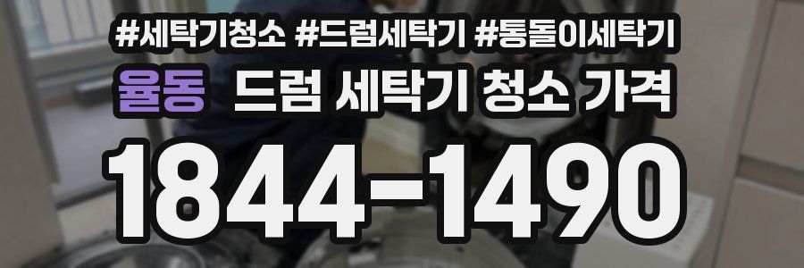 율동 드럼 세탁기 청소 가격