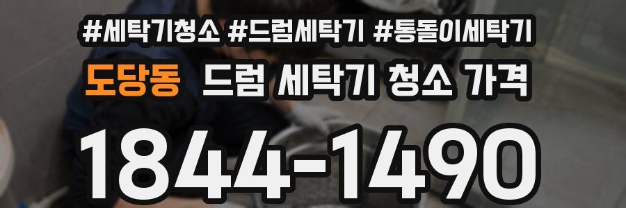 도당동 드럼 세탁기 청소 가격