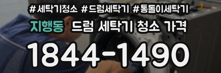 지행동 드럼 세탁기 청소 가격