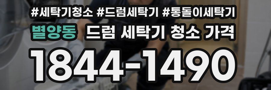 별양동 드럼 세탁기 청소 가격