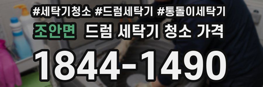 조안면 드럼 세탁기 청소 가격
