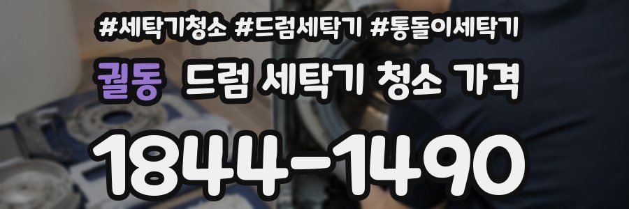 궐동 드럼 세탁기 청소 가격