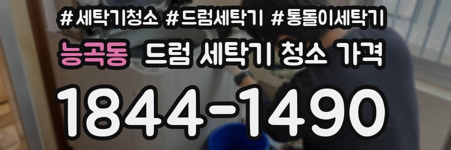 능곡동 드럼 세탁기 청소 가격