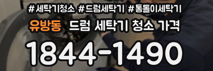 유방동 드럼 세탁기 청소 가격