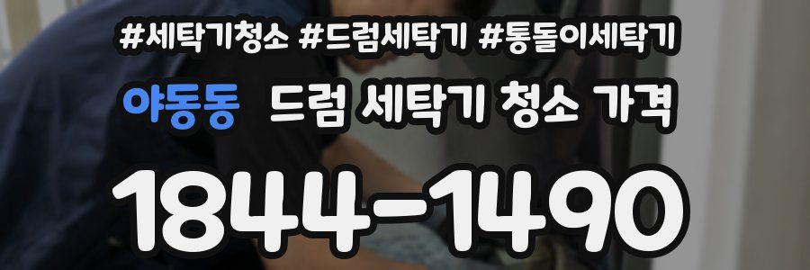 야동동 드럼 세탁기 청소 가격