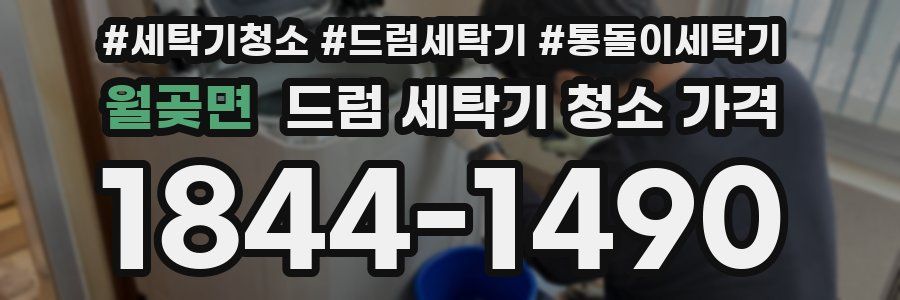 월곶면 드럼 세탁기 청소 가격