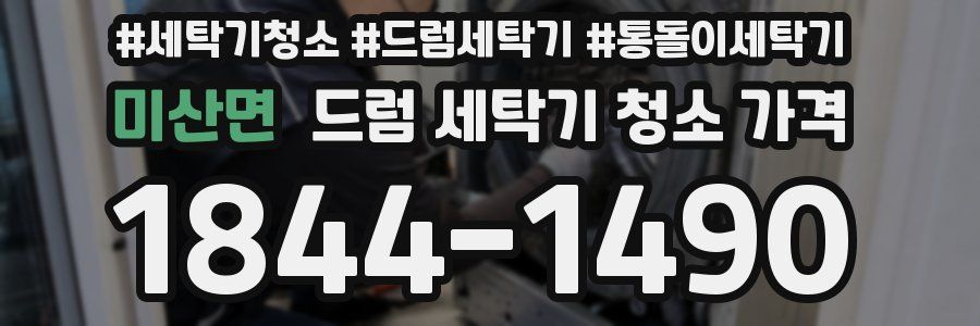 미산면 드럼 세탁기 청소 가격