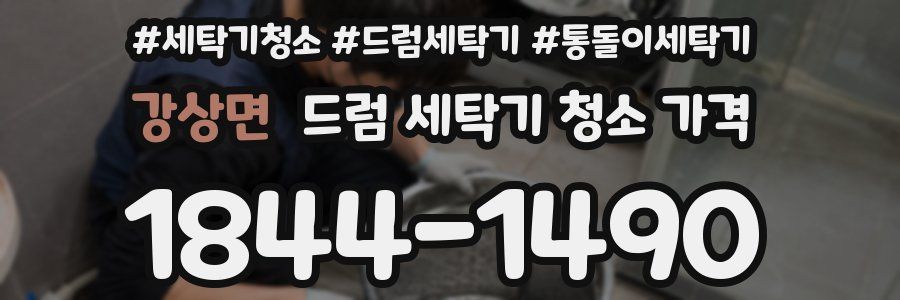강상면 드럼 세탁기 청소 가격