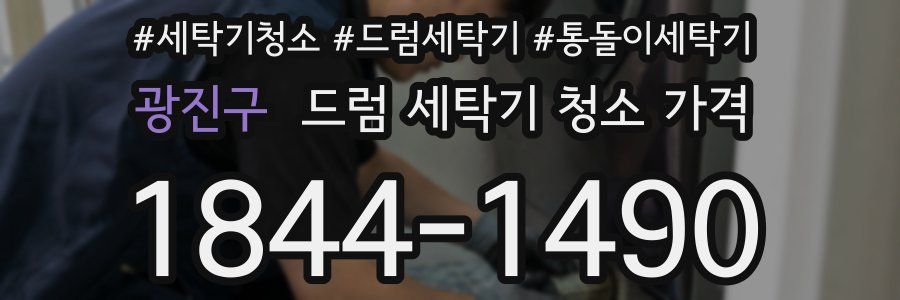 광진구 드럼 세탁기 청소 가격