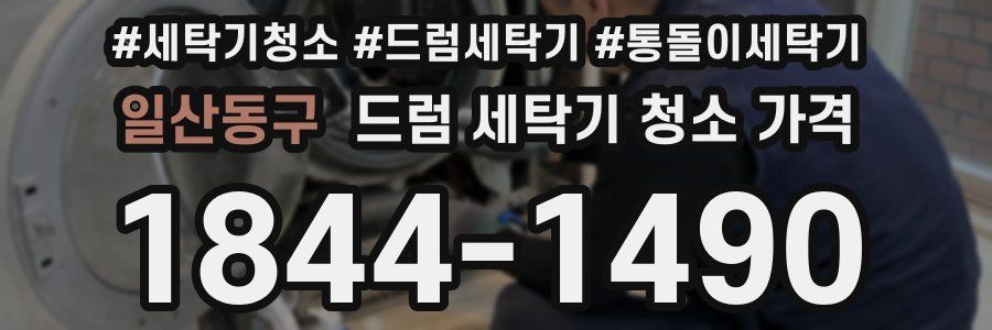 일산동구 드럼 세탁기 청소 가격