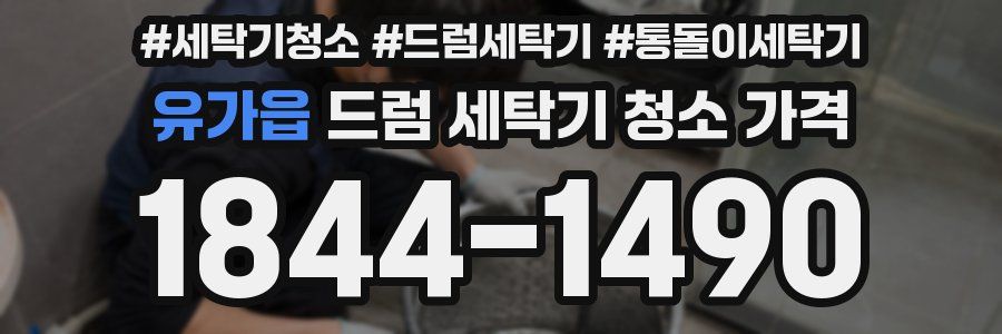 유가읍 드럼 세탁기 청소 가격