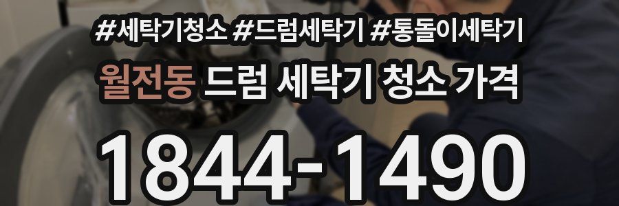 월전동 드럼 세탁기 청소 가격