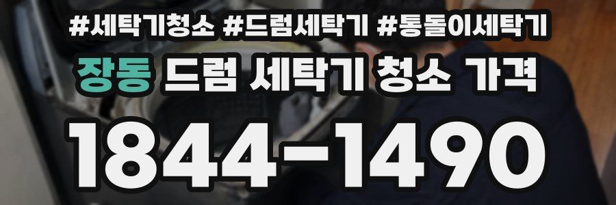장동 드럼 세탁기 청소 가격
