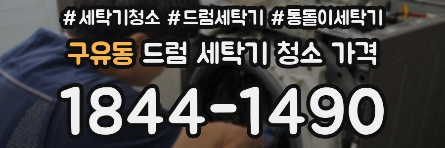 구유동 드럼 세탁기 청소 가격
