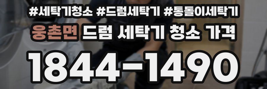 웅촌면 드럼 세탁기 청소 가격