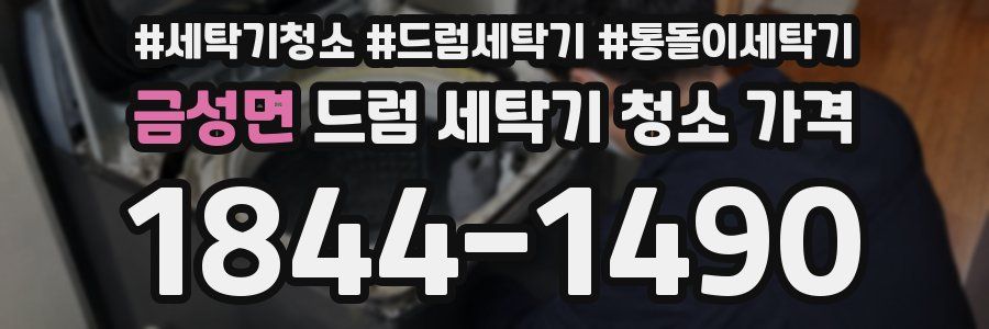 금성면 드럼 세탁기 청소 가격