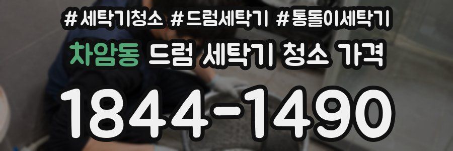 차암동 드럼 세탁기 청소 가격