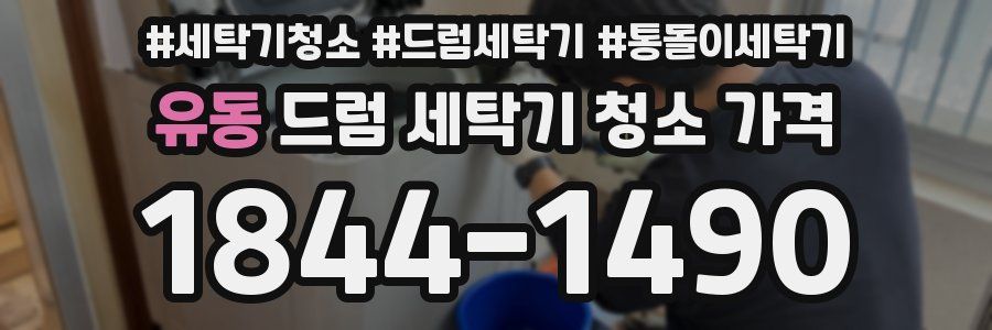 유동 드럼 세탁기 청소 가격