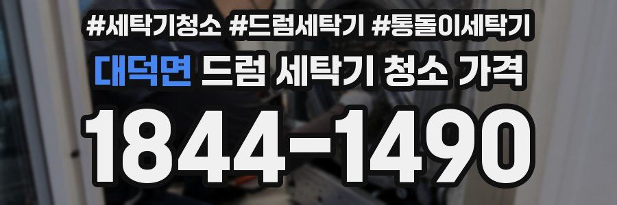 대덕면 드럼 세탁기 청소 가격