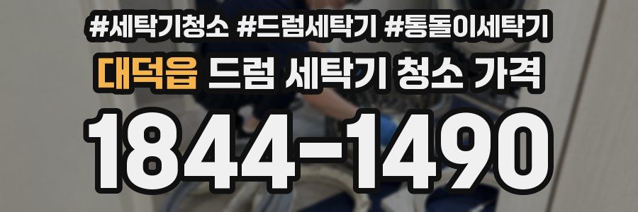 대덕읍 드럼 세탁기 청소 가격