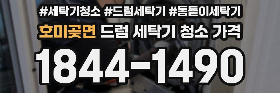호미곶면 드럼 세탁기 청소 가격