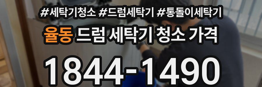 율동 드럼 세탁기 청소 가격