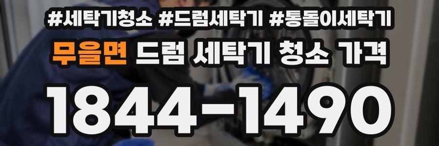 무을면 드럼 세탁기 청소 가격