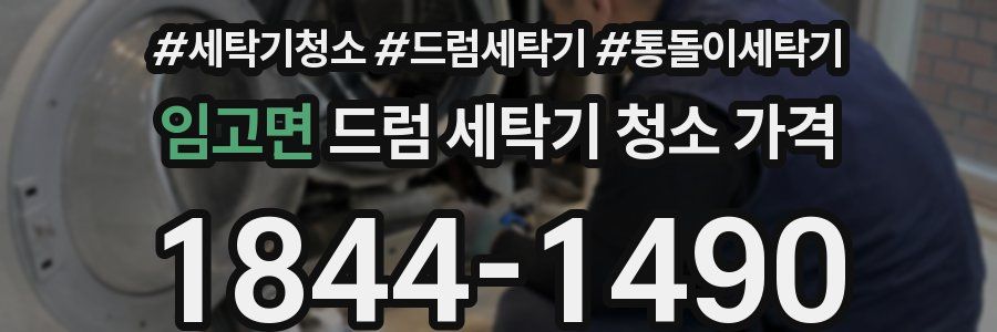 임고면 드럼 세탁기 청소 가격