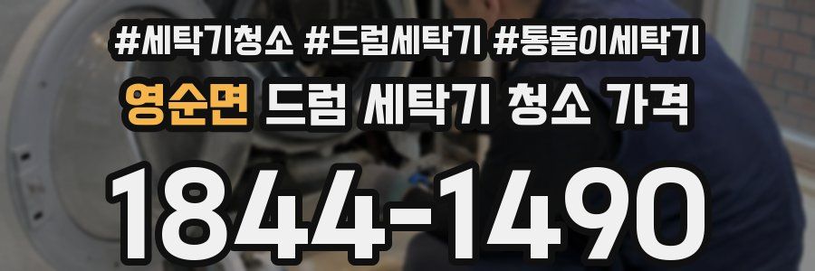 영순면 드럼 세탁기 청소 가격