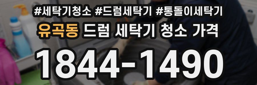 유곡동 드럼 세탁기 청소 가격