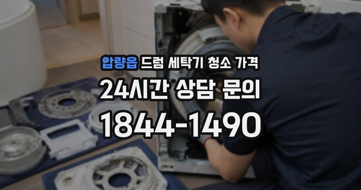 압량읍 드럼 세탁기 청소 가격
