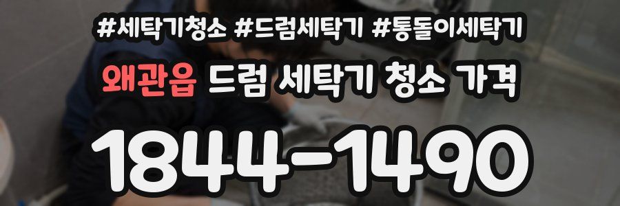 왜관읍 드럼 세탁기 청소 가격