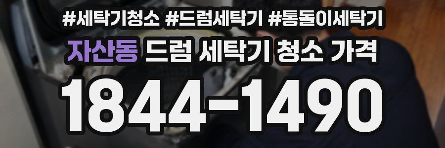 자산동 드럼 세탁기 청소 가격