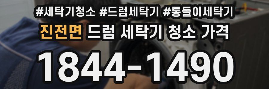 진전면 드럼 세탁기 청소 가격