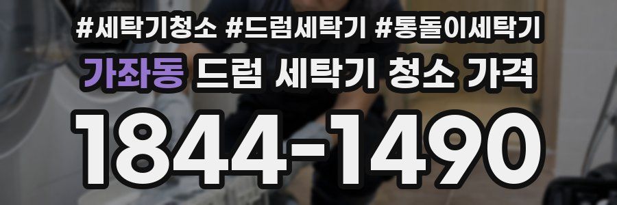 가좌동 드럼 세탁기 청소 가격