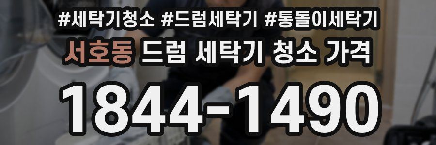 서호동 드럼 세탁기 청소 가격
