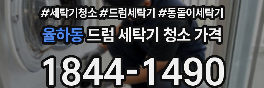율하동 드럼 세탁기 청소 가격