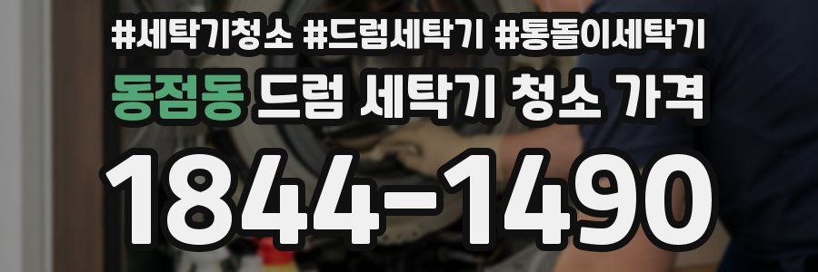 동점동 드럼 세탁기 청소 가격