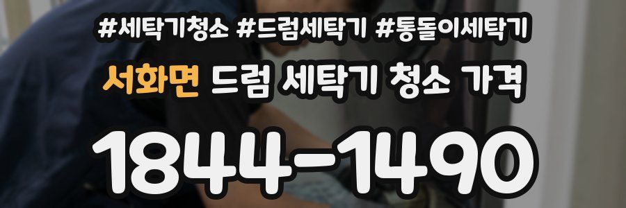 서화면 드럼 세탁기 청소 가격