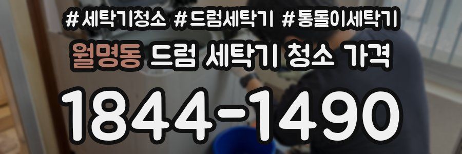 월명동 드럼 세탁기 청소 가격
