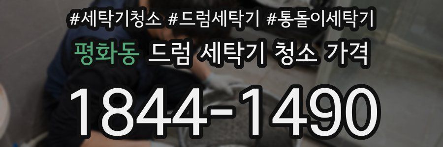 평화동 드럼 세탁기 청소 가격