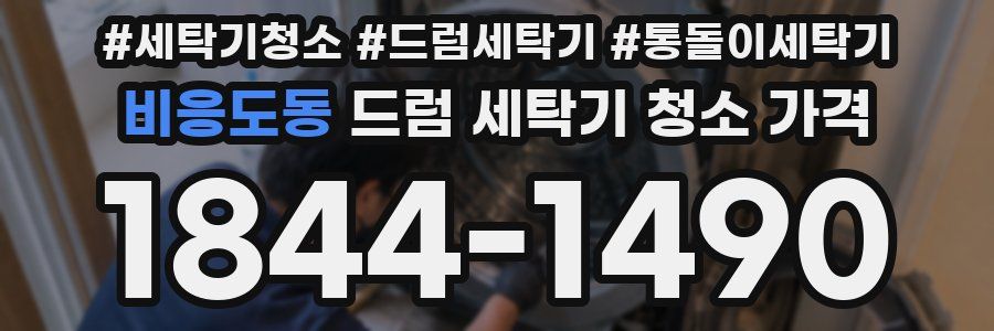 비응도동 드럼 세탁기 청소 가격