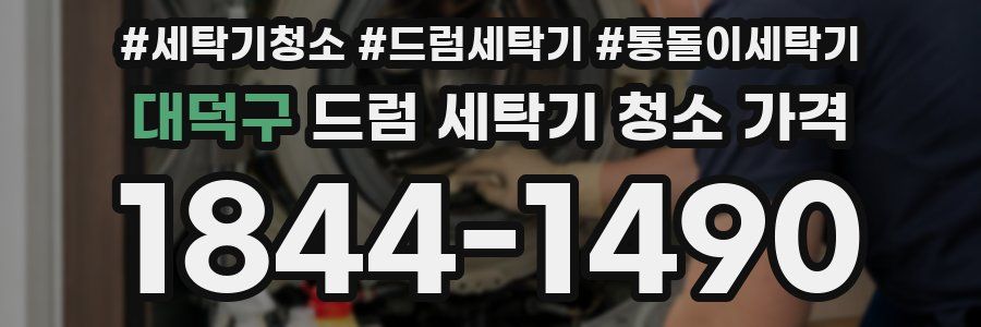 대덕구 드럼 세탁기 청소 가격