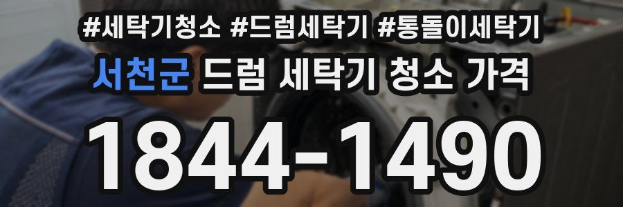 서천군 드럼 세탁기 청소 가격