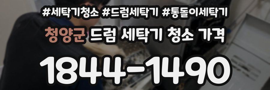 청양군 드럼 세탁기 청소 가격