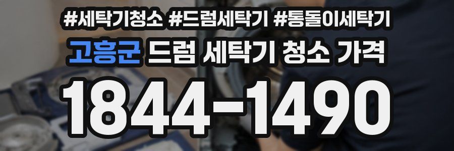 고흥군 드럼 세탁기 청소 가격